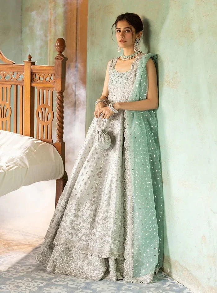 Zainab Chottani Net Embroidered Unstitched 3 Piece Shahnoor - 3 Pieces Net Embroidered - Zainabjees