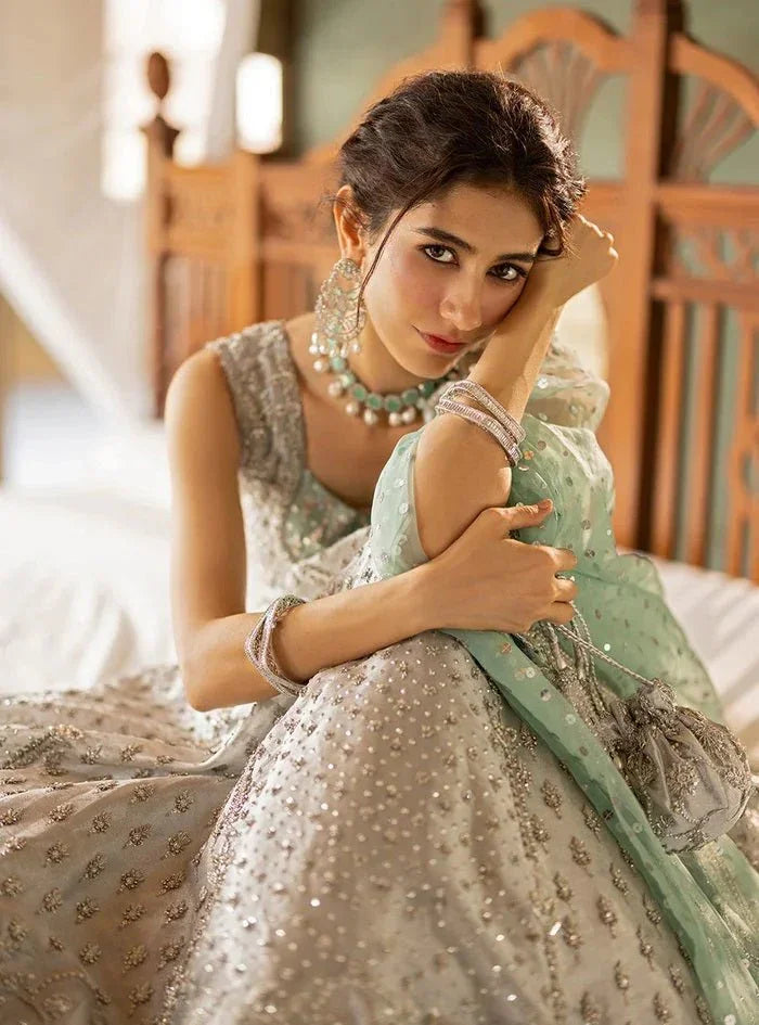 Zainab Chottani Net Embroidered Unstitched 3 Piece Shahnoor - 3 Pieces Net Embroidered - Zainabjees