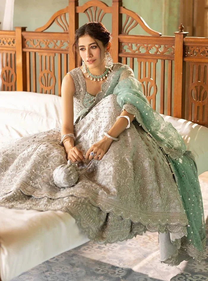 Zainab Chottani Net Embroidered Unstitched 3 Piece Shahnoor - 3 Pieces Net Embroidered - Zainabjees