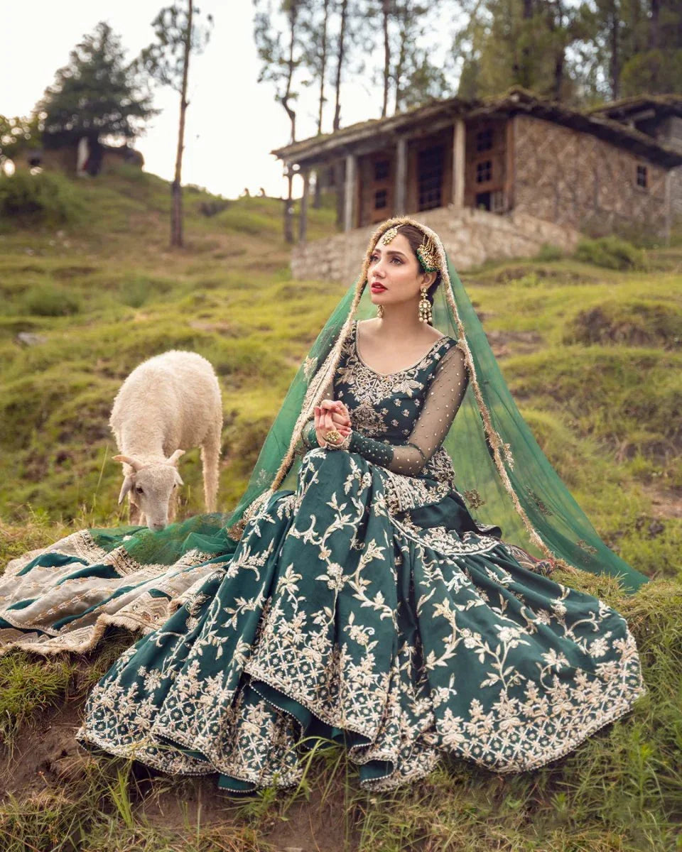 Faiza Saqlain Formal Luxury Raw Silk Unstitched 3 Piece Durkhanai - 3 Pieces Raw Silk - Zainabjees