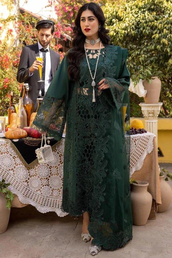 Bin Ilyas Cheri Festive Summer Luxuxry Lawn Collection 708 - B Unstitched 3 Piece - 3 Pieces Lawn - Zainabjees
