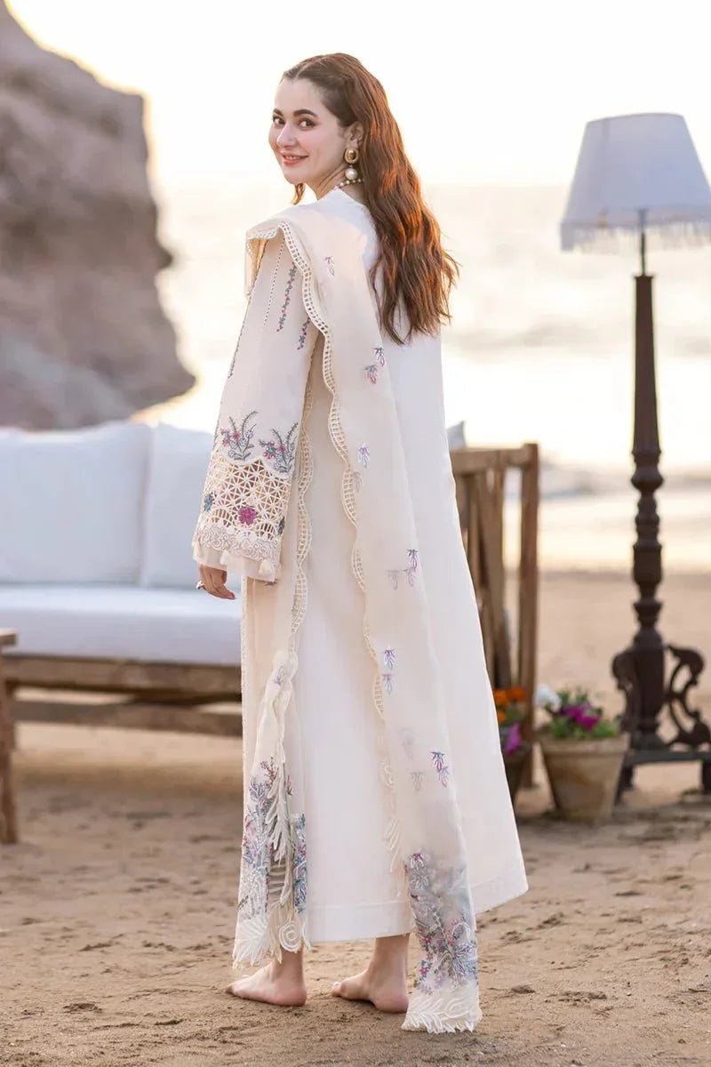 Qalamkar Luxury Chiken Kari Lawn Unstitched 3 Pieces FP - 09 SELIN - 3 Pieces Lawn - Zainabjees