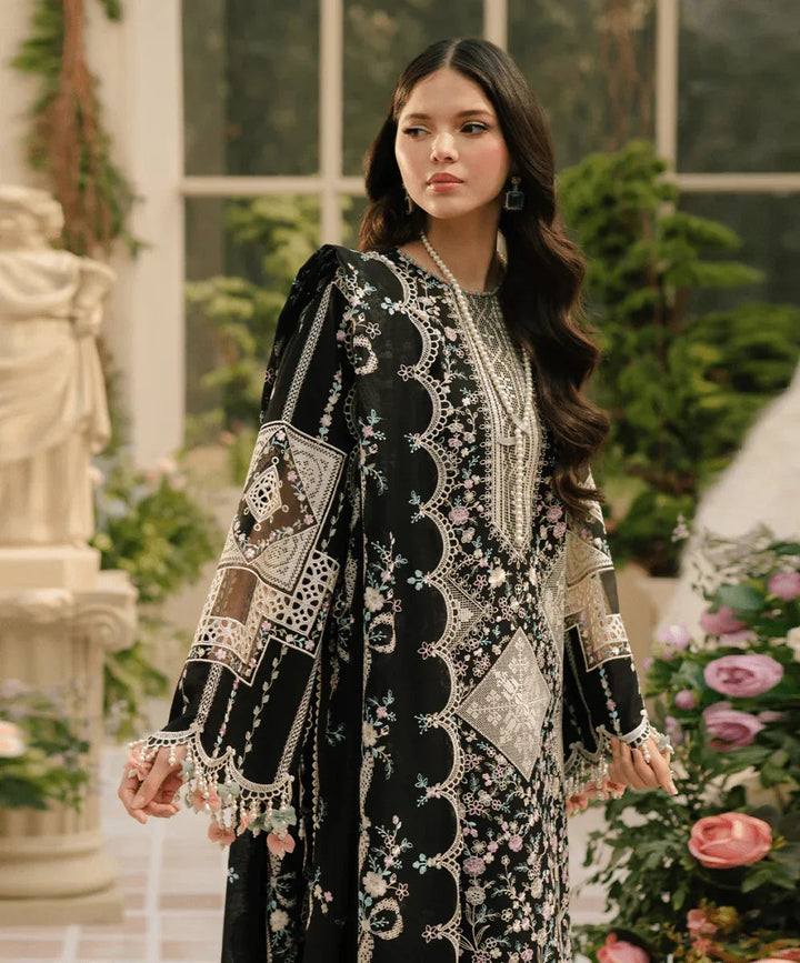 Bin Ilyas Fareesa Luxury Lawn Embroidered 3 Pc Unstithced Collection 103 B - 3 Pieces Lawn - Zainabjees