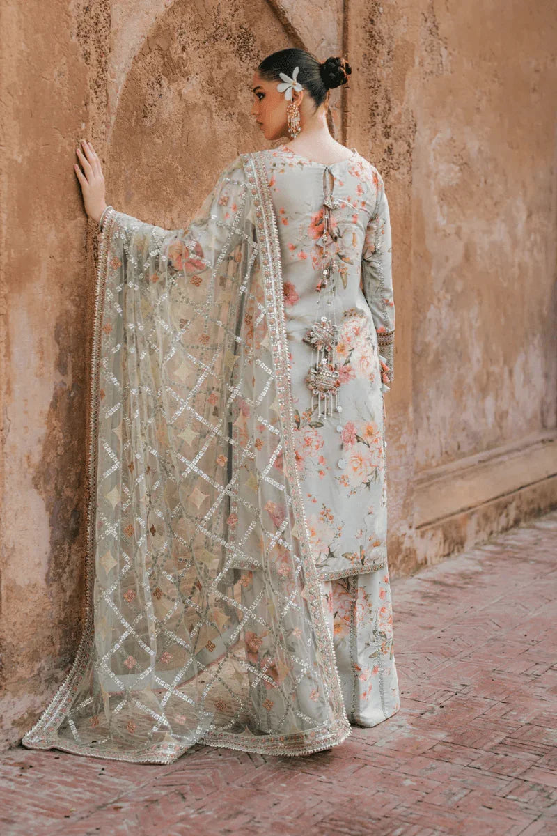 Iznik Luxury Lawn Eid Collection 3 Pc Unstitched UE 311 - 3 Pieces Lawn - Zainabjees