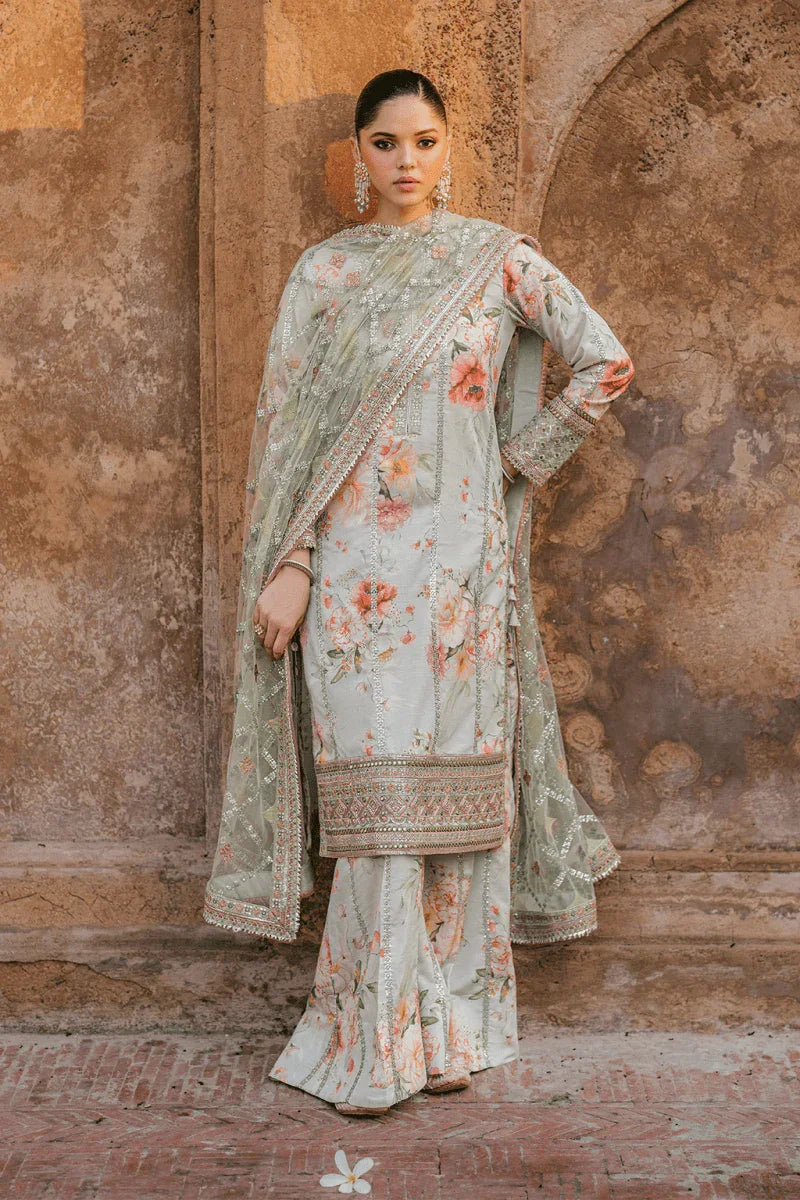 Iznik Luxury Lawn Eid Collection 3 Pc Unstitched UE 311 - 3 Pieces Lawn - Zainabjees