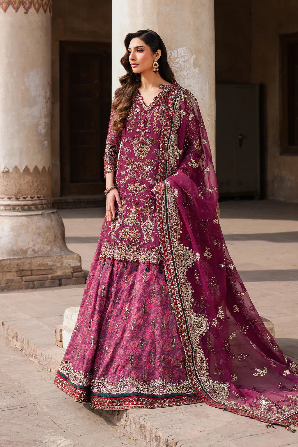 Iznik Luxury Organza Embroidered Collection ILC-04