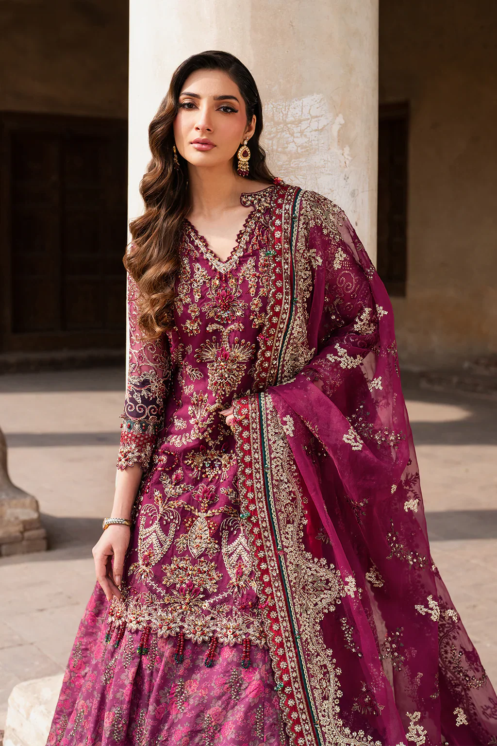 Iznik Luxury Organza Embroidered Collection ILC-04