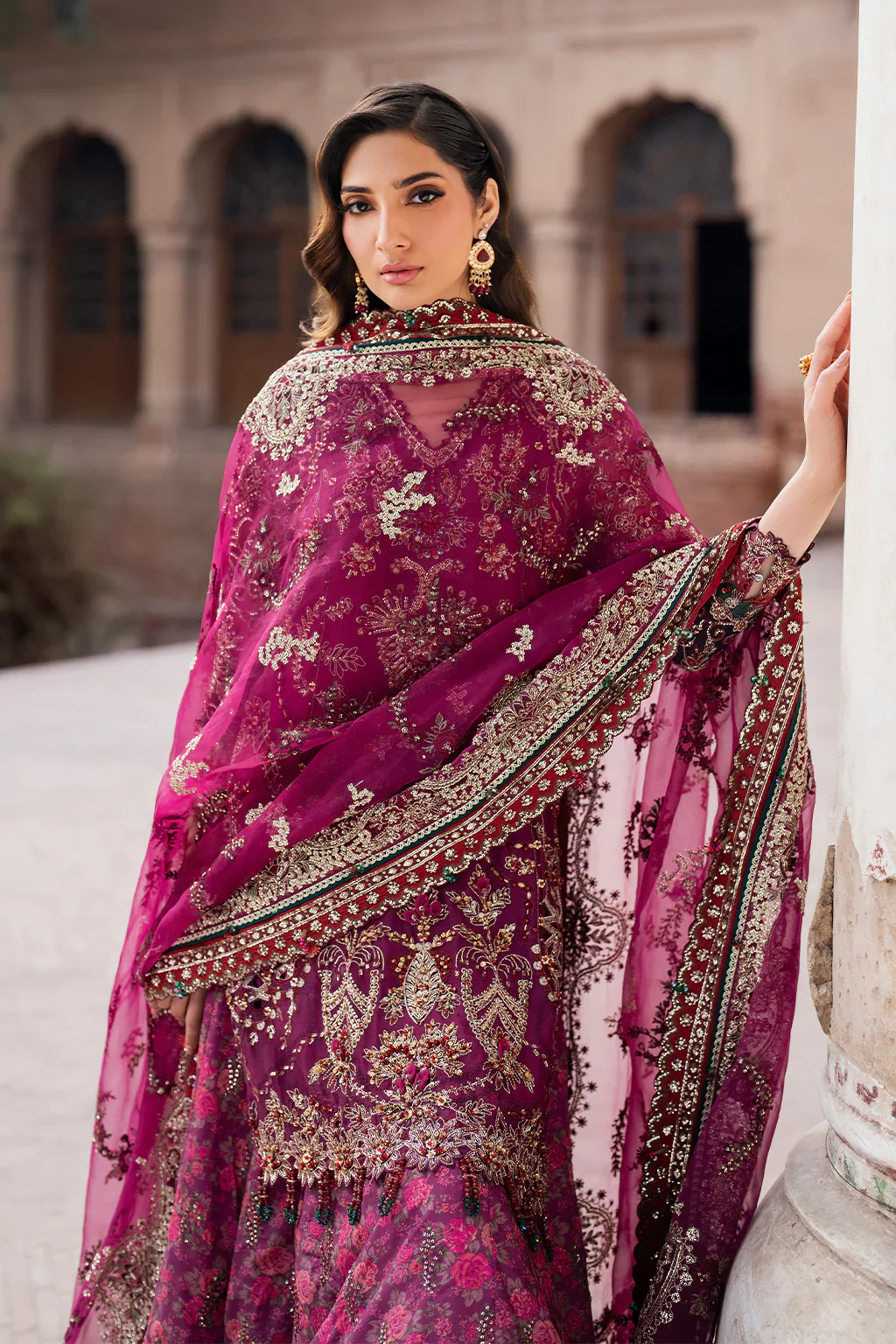 Iznik Luxury Organza Embroidered Collection ILC-04