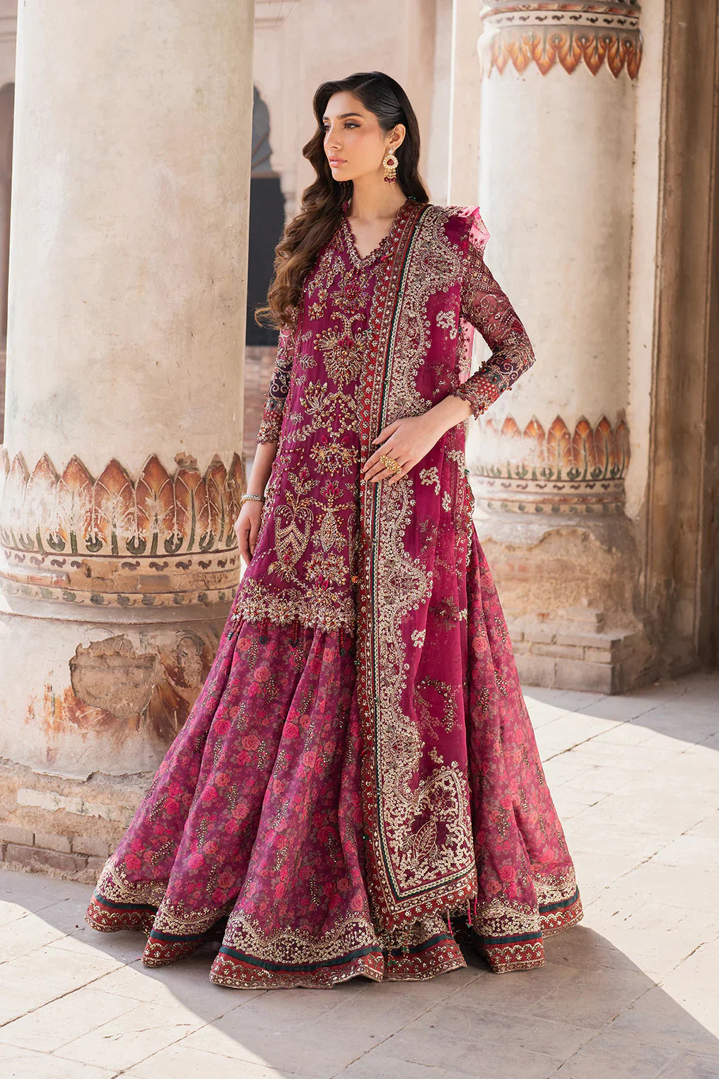 Iznik Luxury Organza Embroidered Collection ILC-04