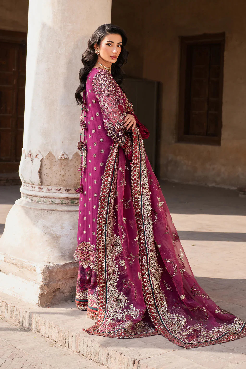 Iznik Luxury Organza Embroidered Collection ILC-04