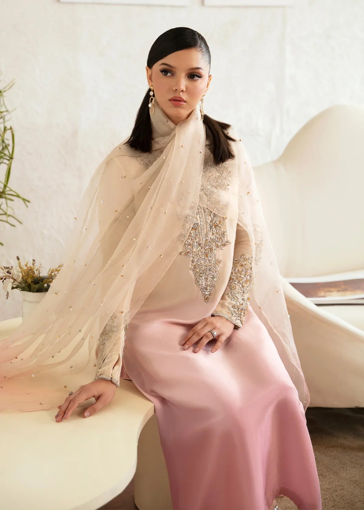 Kanwal Malik Luxury Raw Silk Unstitched Collection MAURA 05