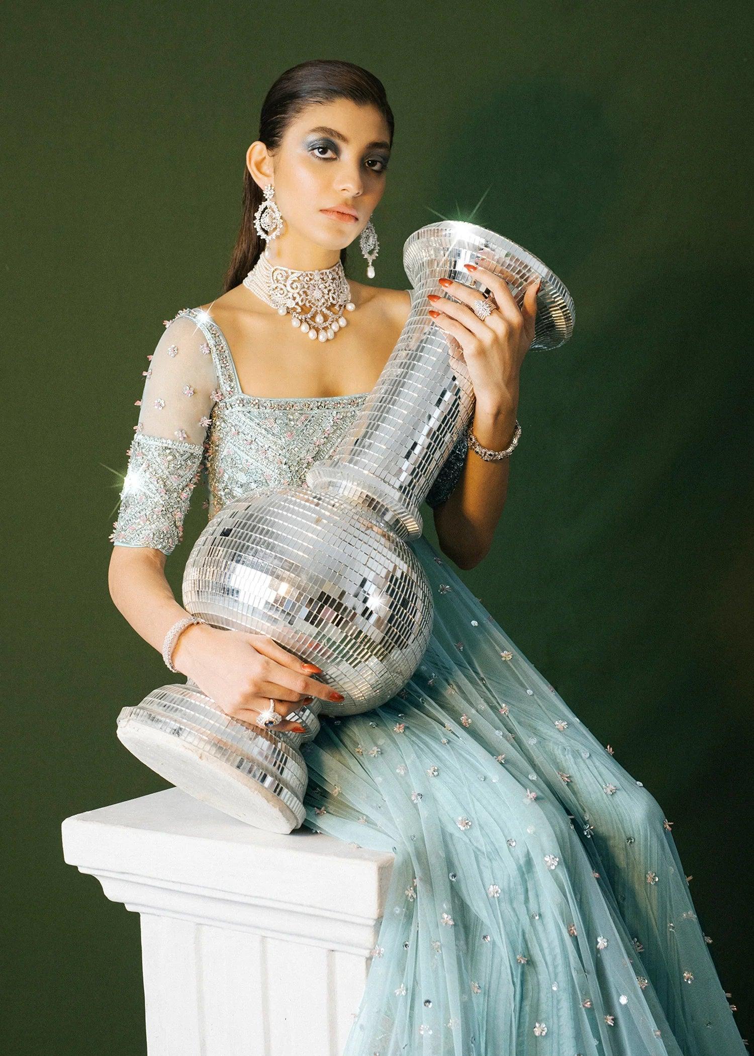 Hussain Rehar Saahil Formal Collection Unstitched 3 Pieces SAAHIL
