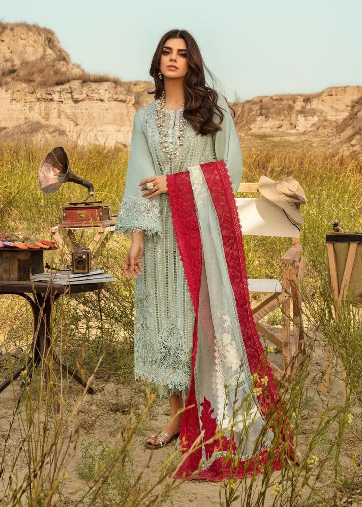 Crimson By Saira Shakira Summer Luxury Lawn Collection - Opel 3 Pieces Unstitched - 3 Pieces Lawn - Zainabjees