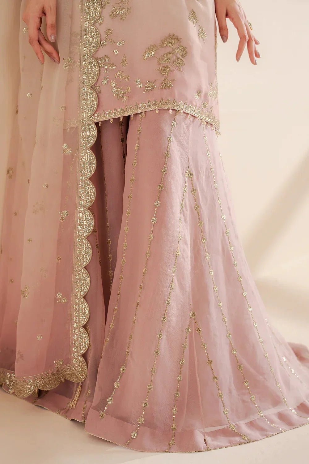 Jazmin Luxury Chiffon Embroidered Collection 3 Pc Unstitched Uc-3067