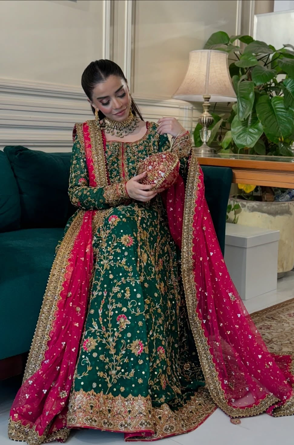 Haris Shakeel Luxury Raw Silk Unstitched 3 Piece - HR-06