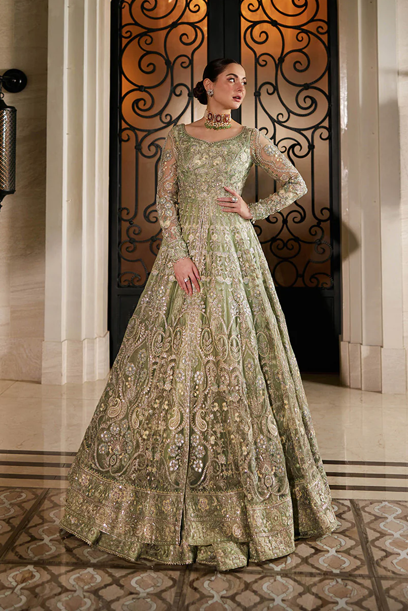 Faiza Saqlain Luxury Net Embroidered Collection Syene-07