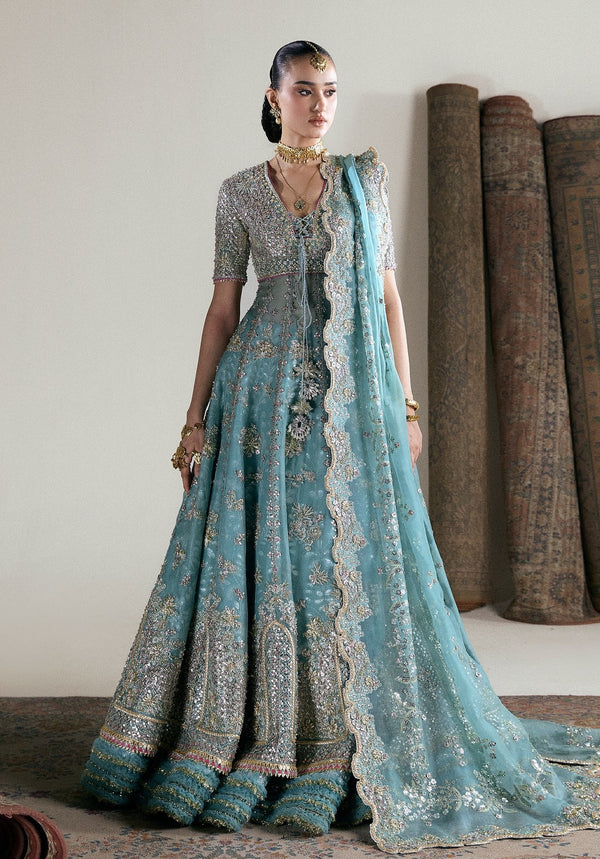 Suffuse Luxury Organza Embroidered 3 Piece Unstitched - Anaira