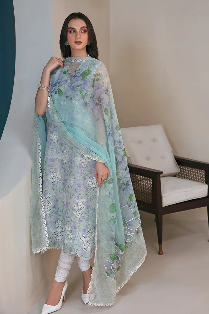 Baroque Luxury Embroidered Unstitched 3 Pc Lawn Collection UF-357