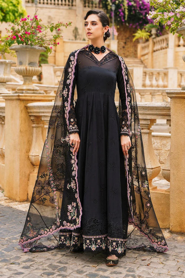 Baroque Embroidered Luxury Lawn Unstitched Suit BQU - SL12 - D06 - 3 Pieces Lawn - Zainabjees