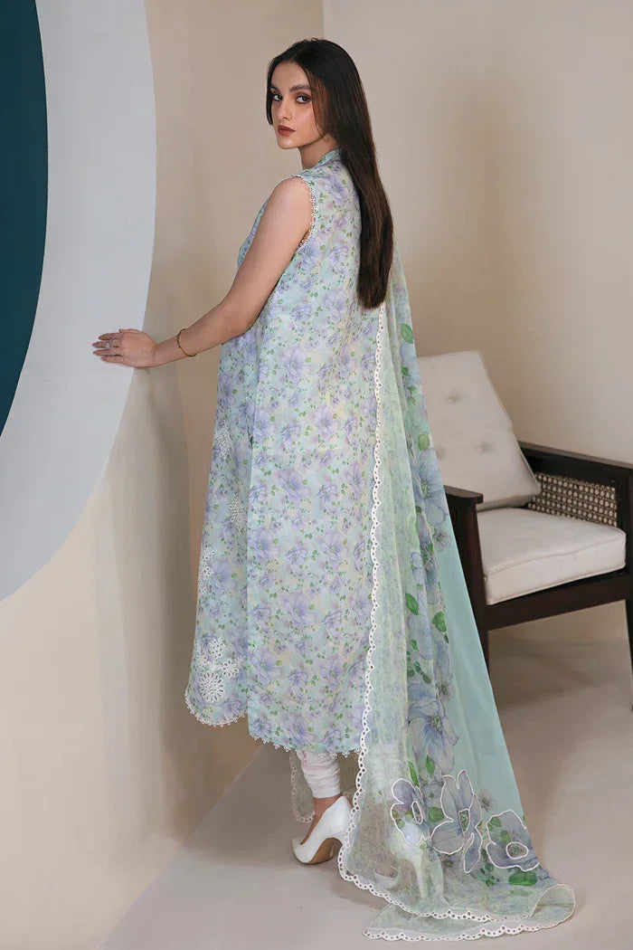 Baroque Luxury Embroidered Unstitched 3 Pc Lawn Collection UF-357