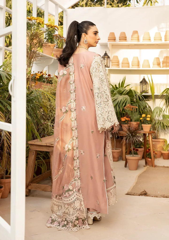 Elaf Luxury Embroidered Lawn Collection Unstitched 3Pc ELM - 12 SHAHANA - 3 Pieces Lawn - Zainabjees