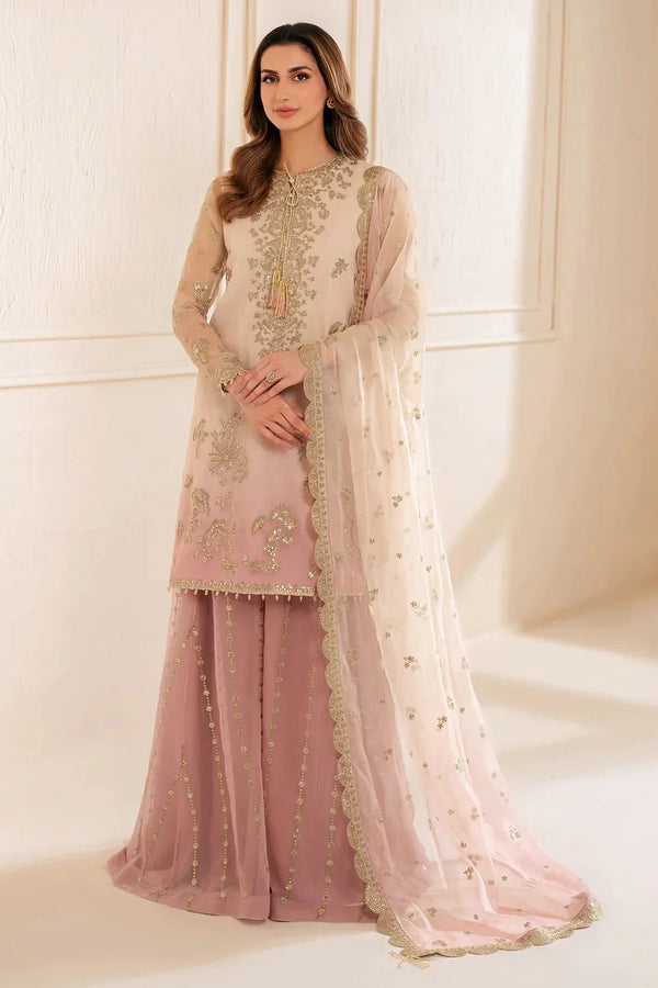 Jazmin Luxury Chiffon Embroidered Collection 3 Pc Unstitched Uc-3067