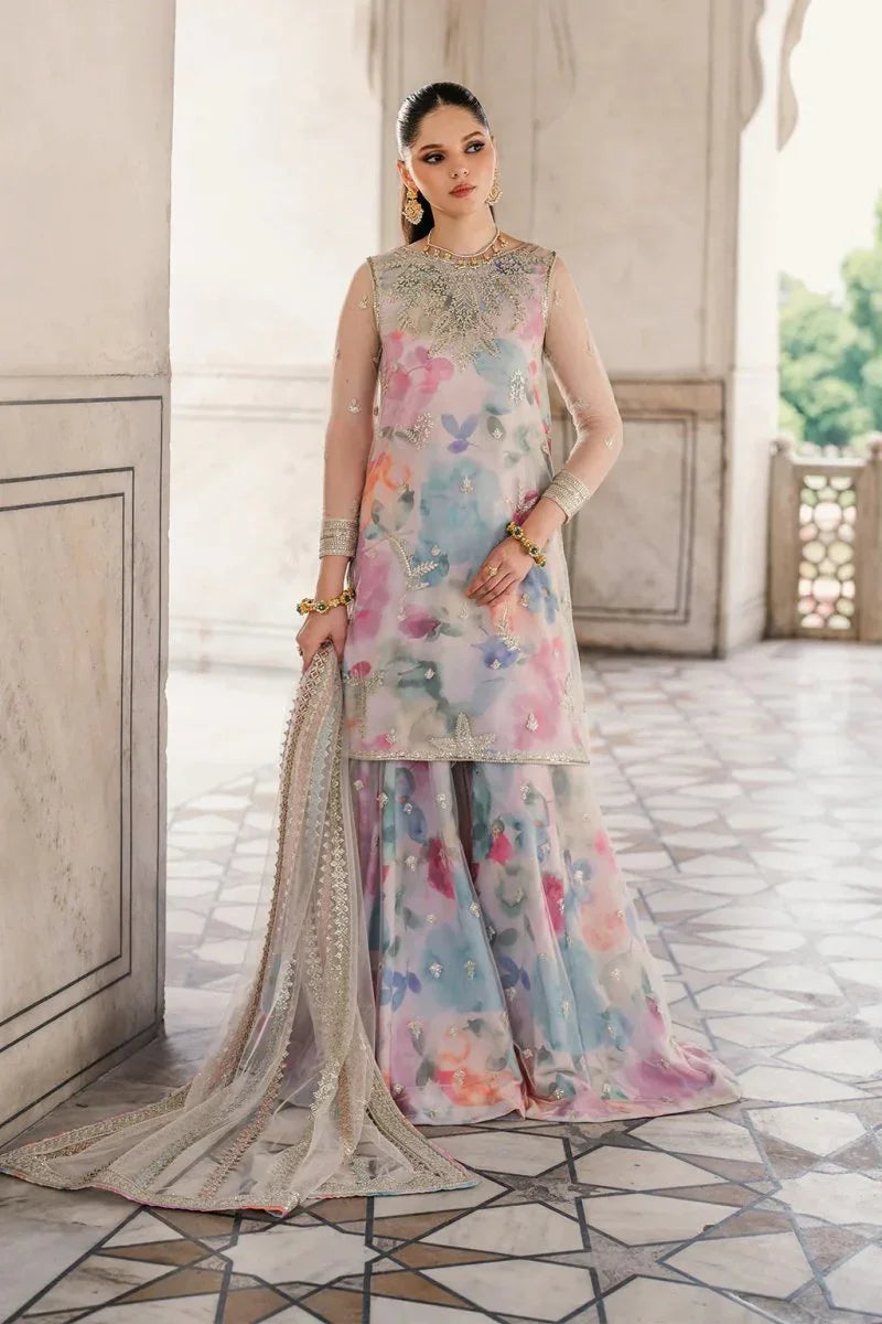 Iznik Luxury Lawn Embroidered Unstitched 3 Piece UE - 312 - 3 Pieces Lawn - Zainabjees