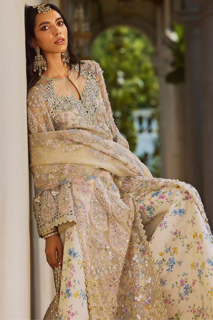 Soraya Azilis - Luxury Organza Embroidered 3 Piece Unstitched
