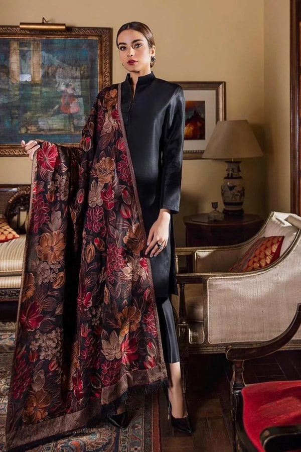 Bareeze Luxury Karandi Shawl Fully Embroidered 2026