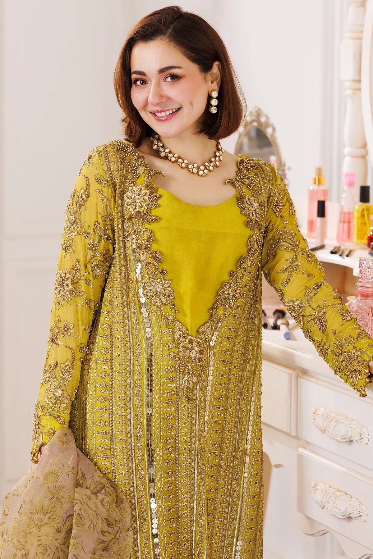 Charizma Luxury Pure Chiffon Unstitched 3 Piece DJ5-04