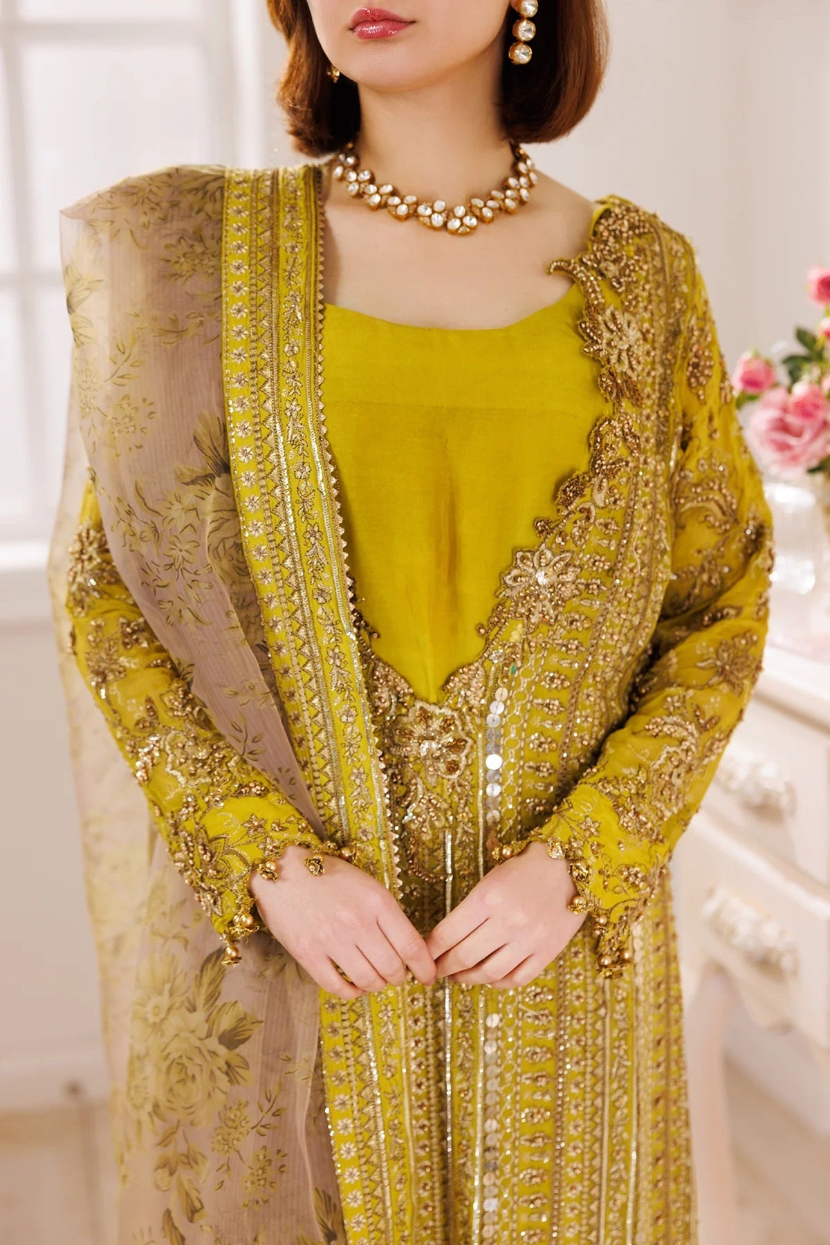 Charizma Luxury Pure Chiffon Unstitched 3 Piece DJ5-04