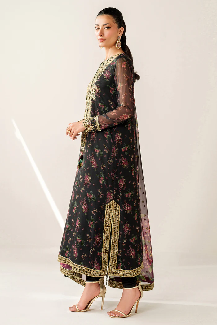 Jazmin Chiffon Digital Print & Embroidered Formal Collection UC 3083 Floral Vibes