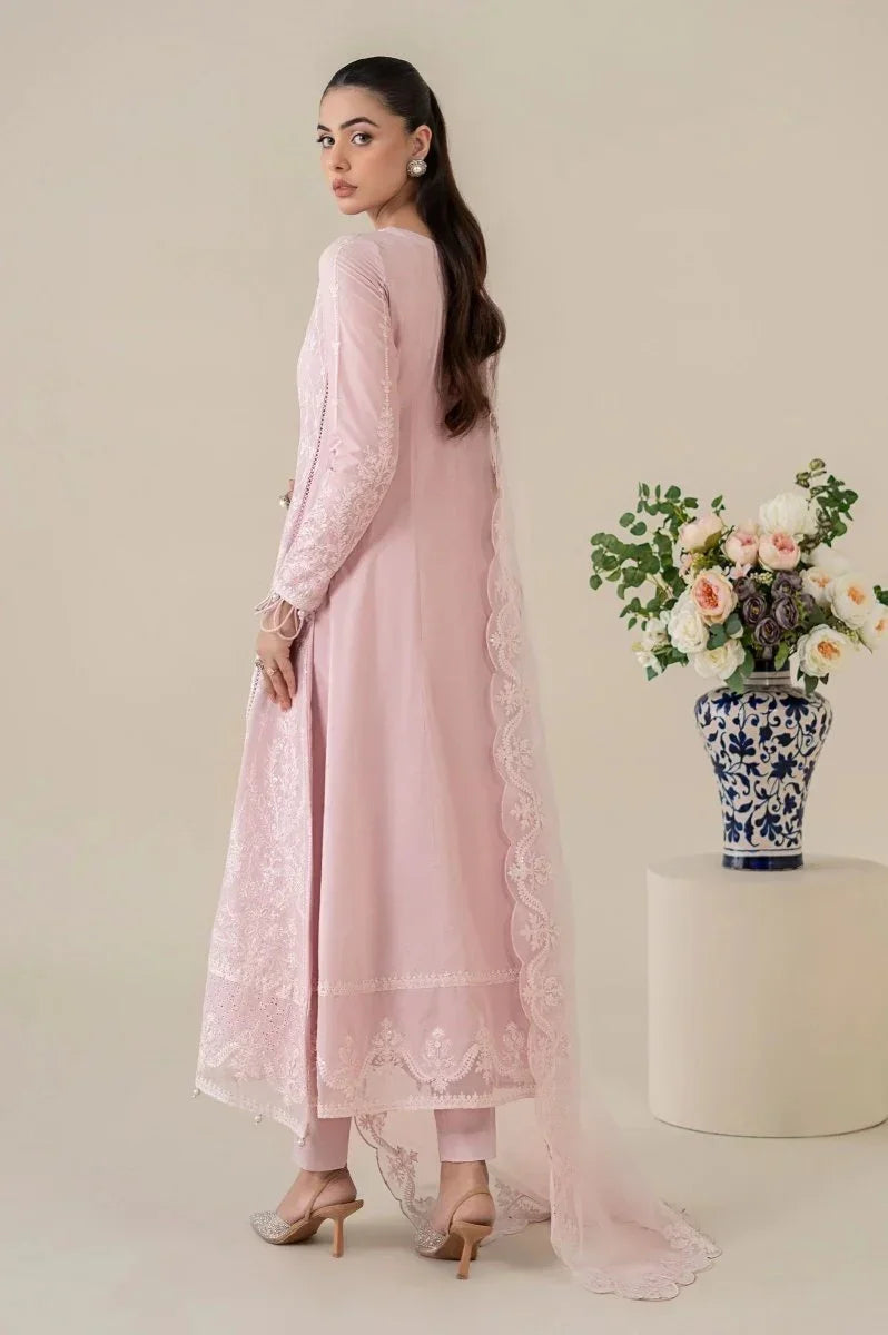 Maria.B Lawn Emboidered 3 Piece Unstitched DW - EA25 - 39 - 3 Pieces Lawn - Zainabjees