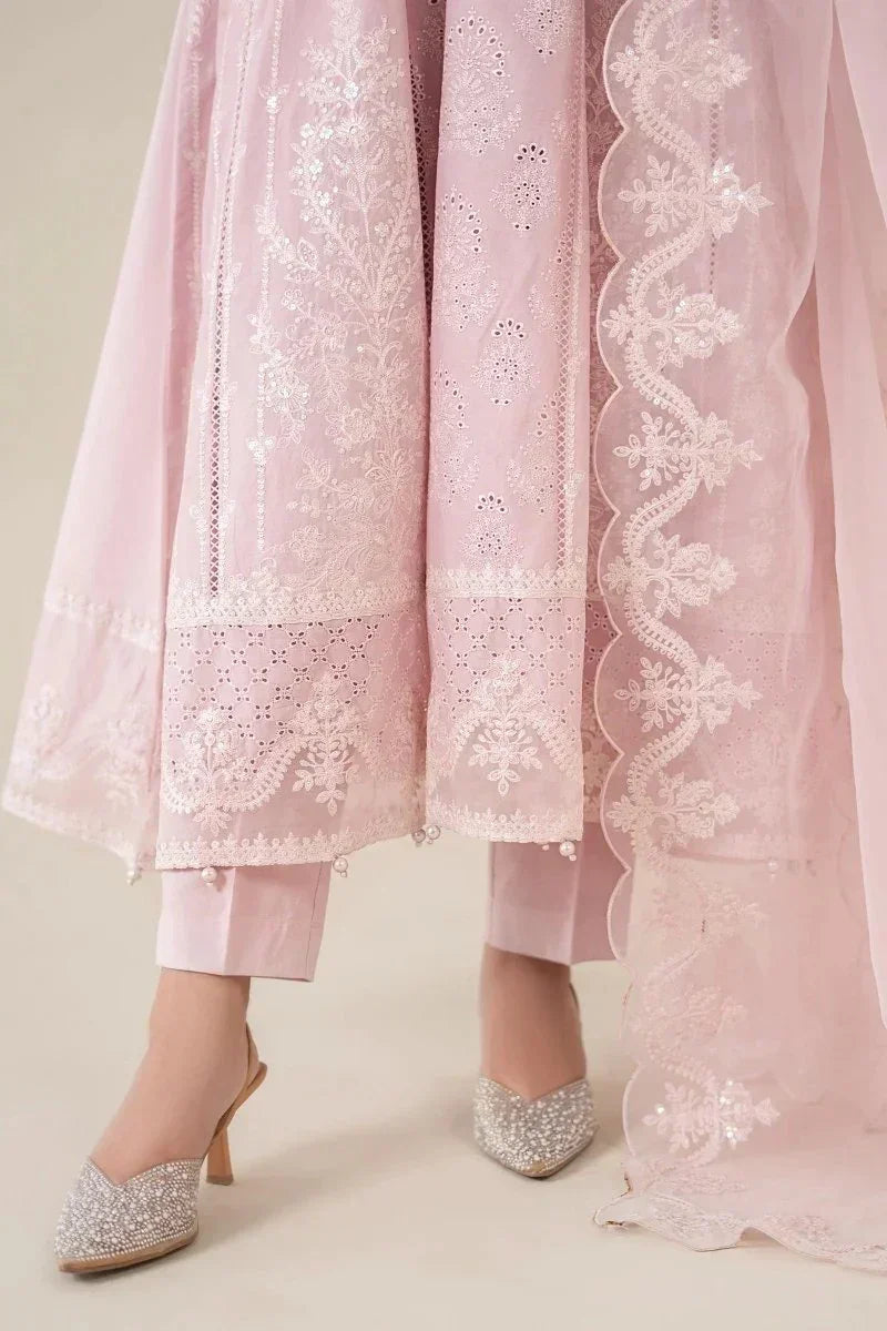 Maria.B Lawn Emboidered 3 Piece Unstitched DW - EA25 - 39 - 3 Pieces Lawn - Zainabjees