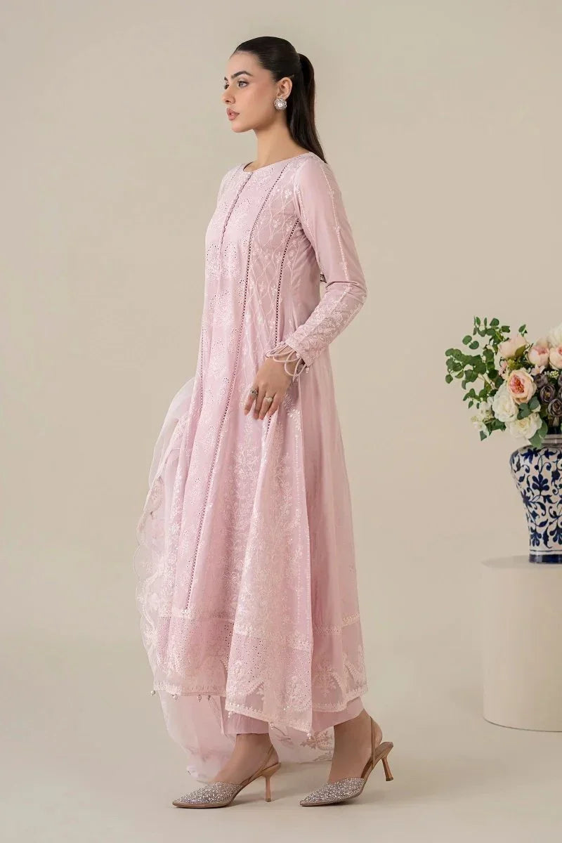 Maria.B Lawn Emboidered 3 Piece Unstitched DW - EA25 - 39 - 3 Pieces Lawn - Zainabjees