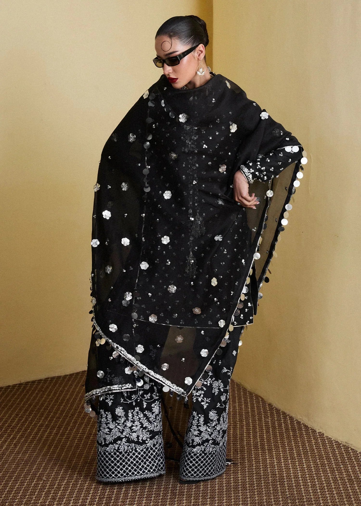 Hussain Rehar Elegant Raw Silk 3 Piece Unstitched Collection Kiara