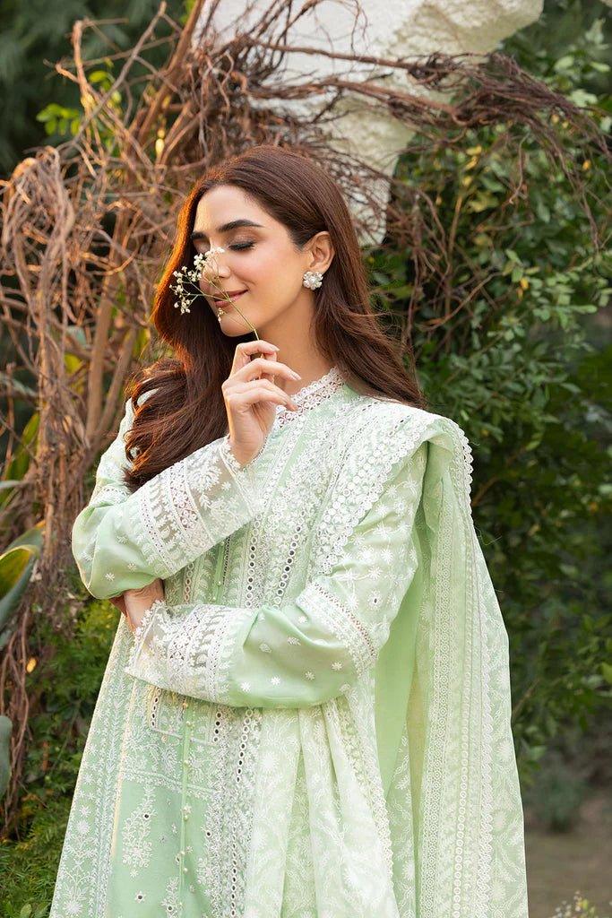 Sobia Nazir Lawn Embroidered Collection 3 Pc Unstitched 7B Luxury Lawn 2025 - 3 Pieces Lawn - Zainabjees