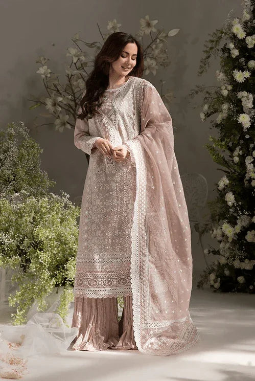 Sobia Nazir Luxury Lawn 3 Pc Unstitched Embroidered Collection 9A - 3 Pieces Lawn - Zainabjees