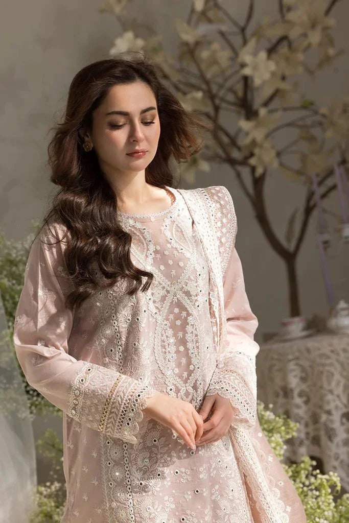 Sobia Nazir Luxury Lawn 3 Pc Unstitched Embroidered Collection 9A - 3 Pieces Lawn - Zainabjees