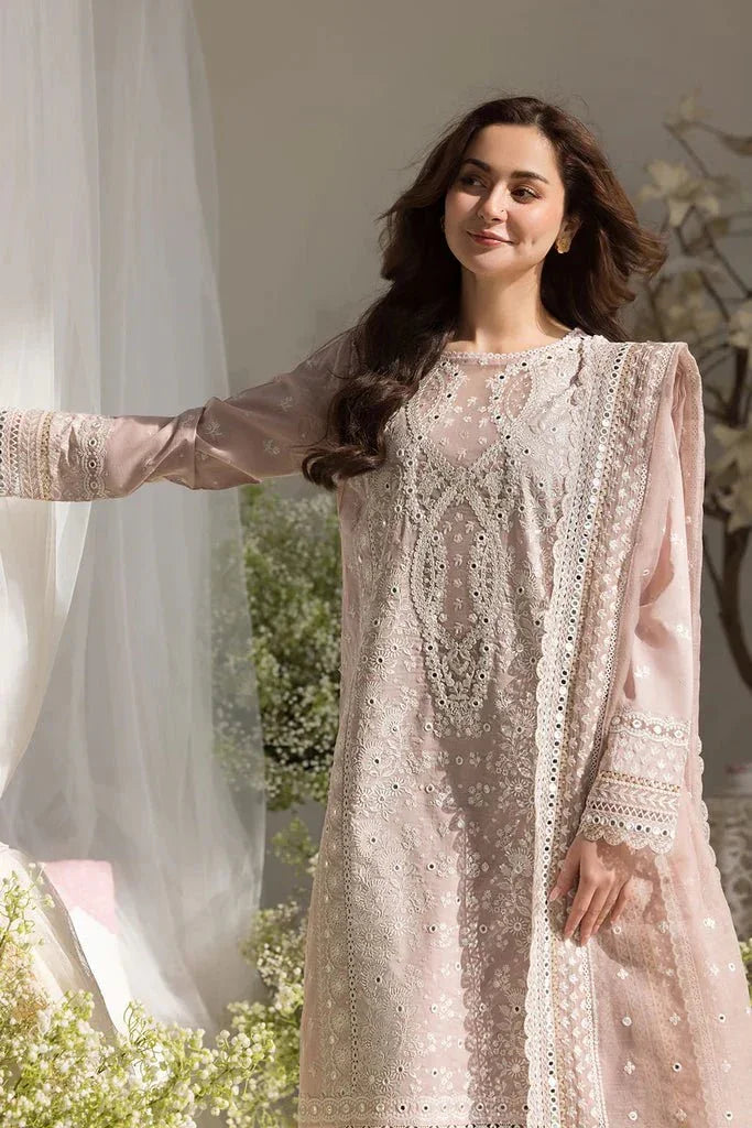 Sobia Nazir Luxury Lawn 3 Pc Unstitched Embroidered Collection 9A - 3 Pieces Lawn - Zainabjees