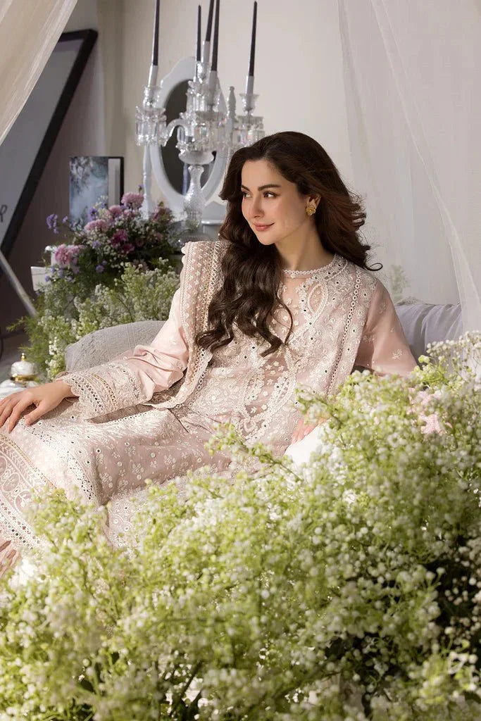 Sobia Nazir Luxury Lawn 3 Pc Unstitched Embroidered Collection 9A - 3 Pieces Lawn - Zainabjees