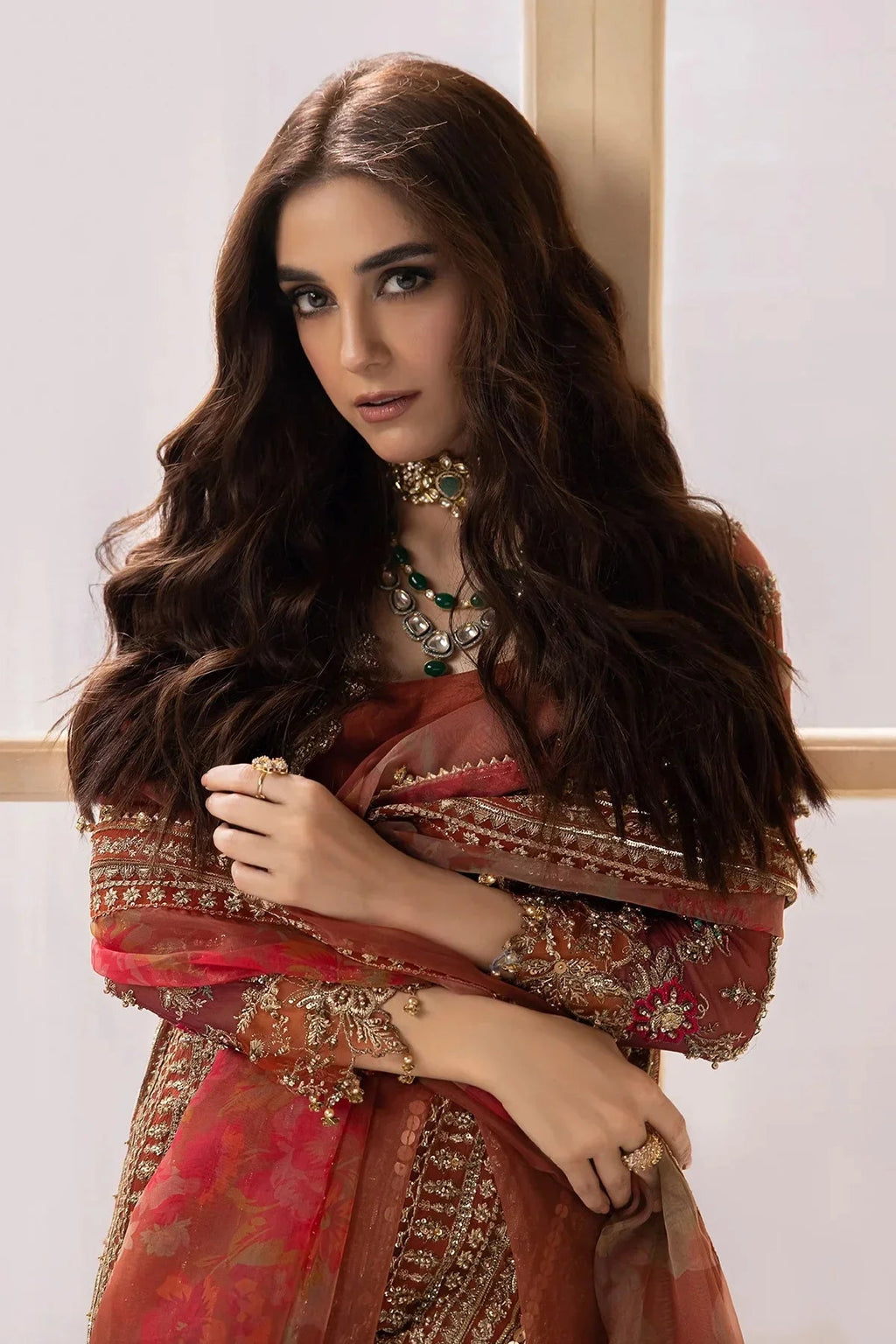 Charizma Pure Chiffon Embroidered Unstitched 3 Piece DJW4-04