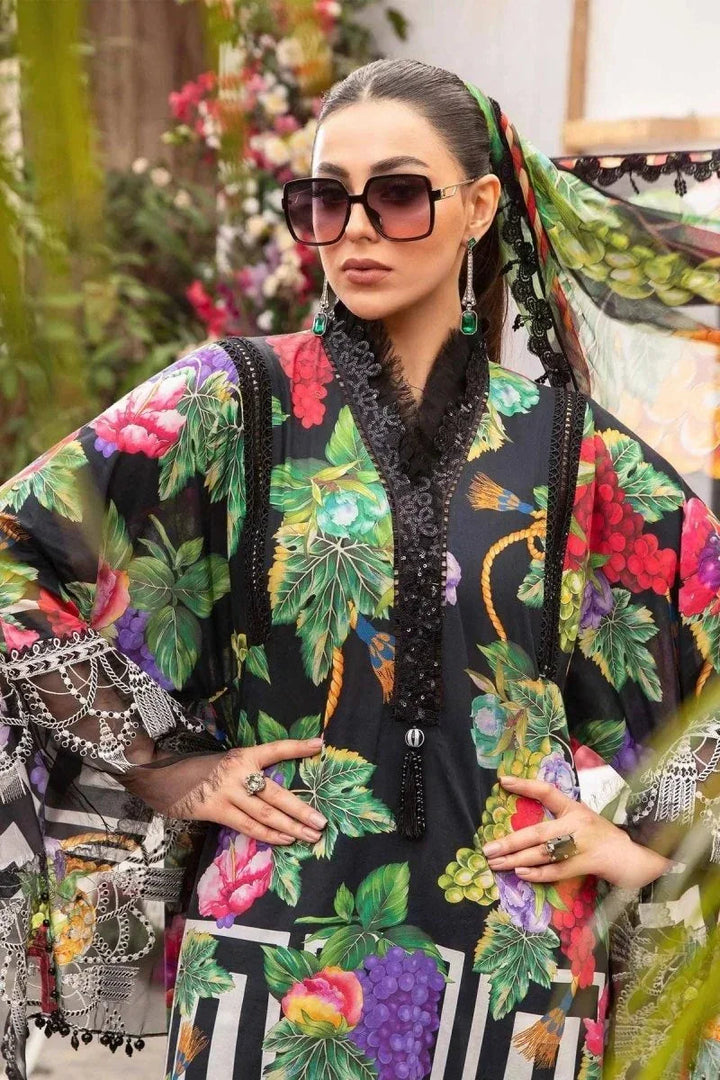 Maria.B Unstitched MPrints 3 Pieces MPT - 2108 - B - 3 Pieces Lawn - Zainabjees