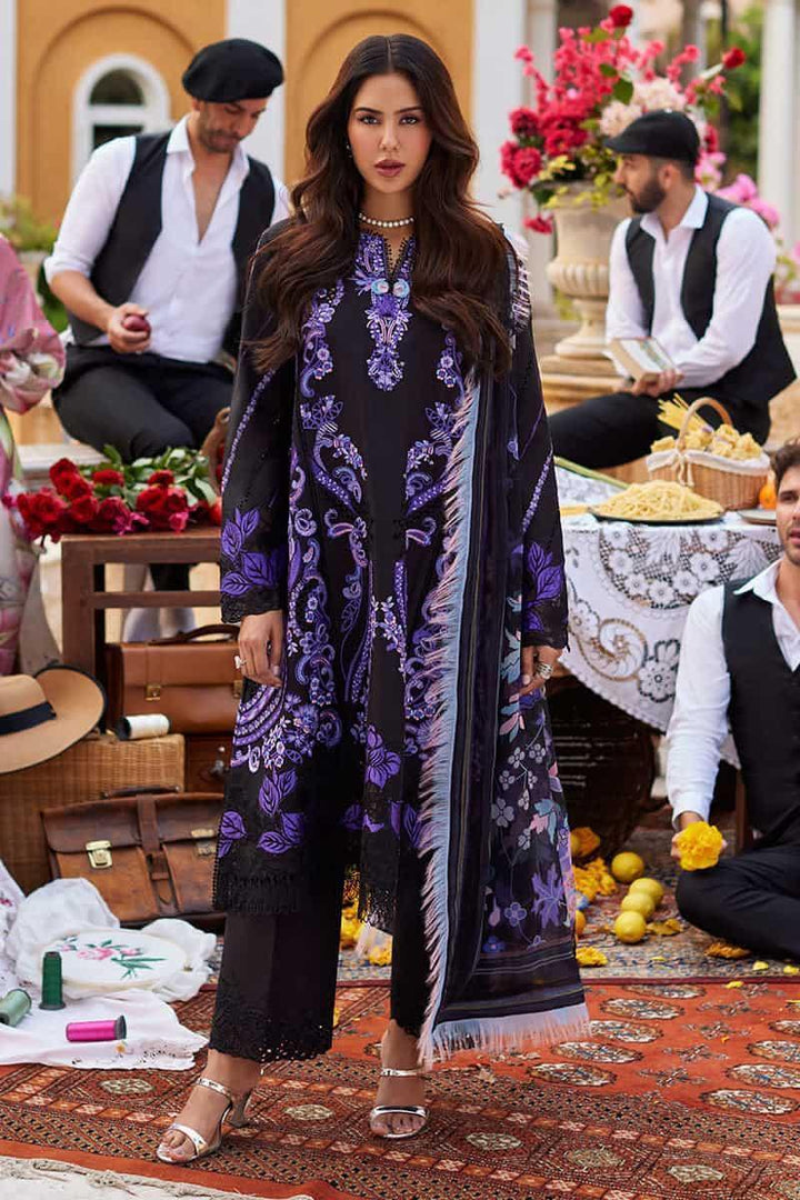 Mushq Luxury Lawn Unstitched 3 Pieces Te Amo SARDINIA SPLENDOR - 3 Pieces Lawn - Zainabjees