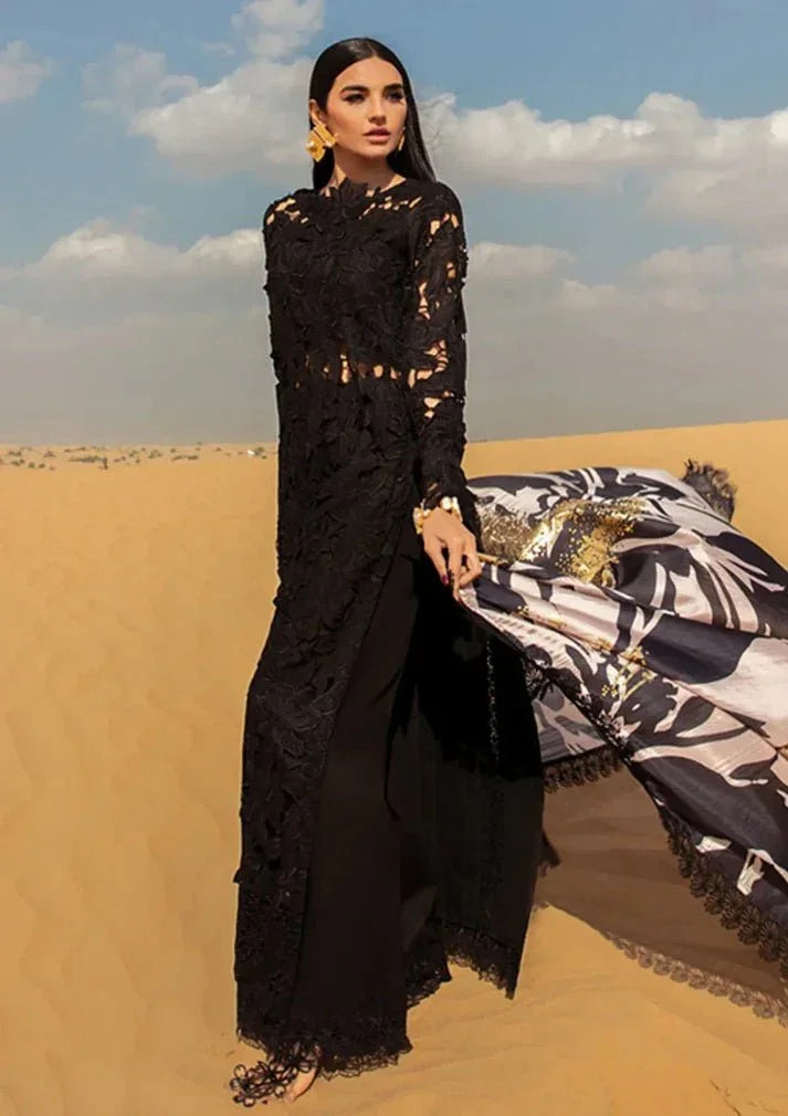 Rang Rasiya Premium Lawn Unstitched 3 Piece – Alaya - 3 Pieces Lawn - Zainabjees