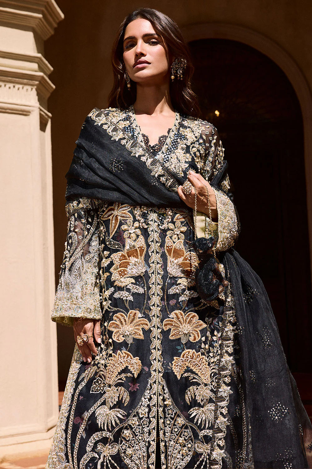 Soraya Weding Festive Hand Emblishment Luxury Organza Collection STELLA