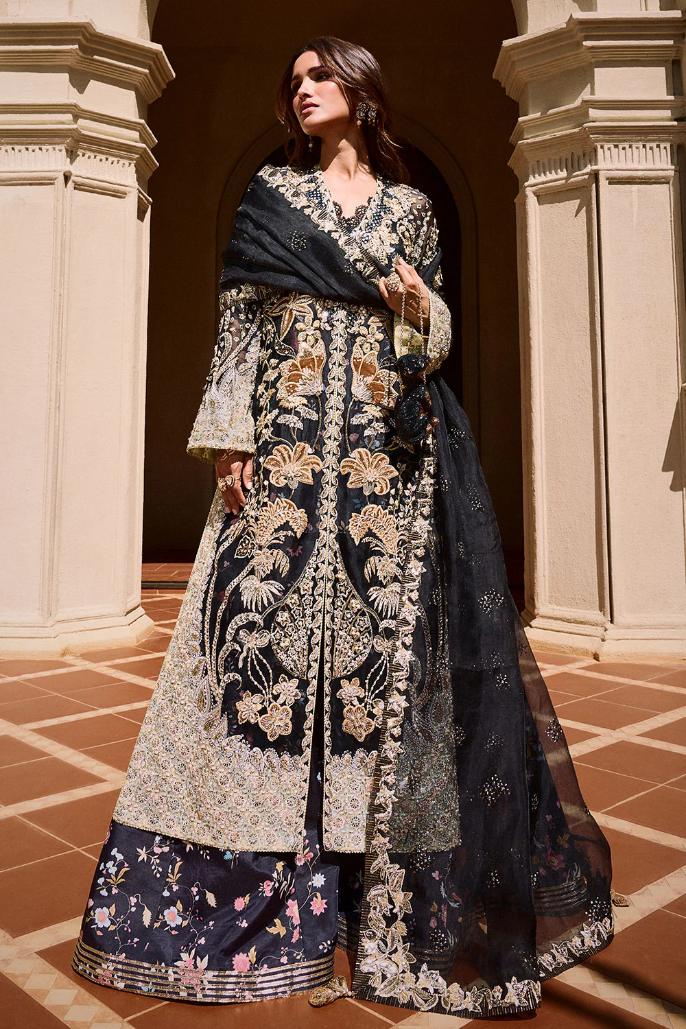Soraya Weding Festive Hand Emblishment Luxury Organza Collection STELLA