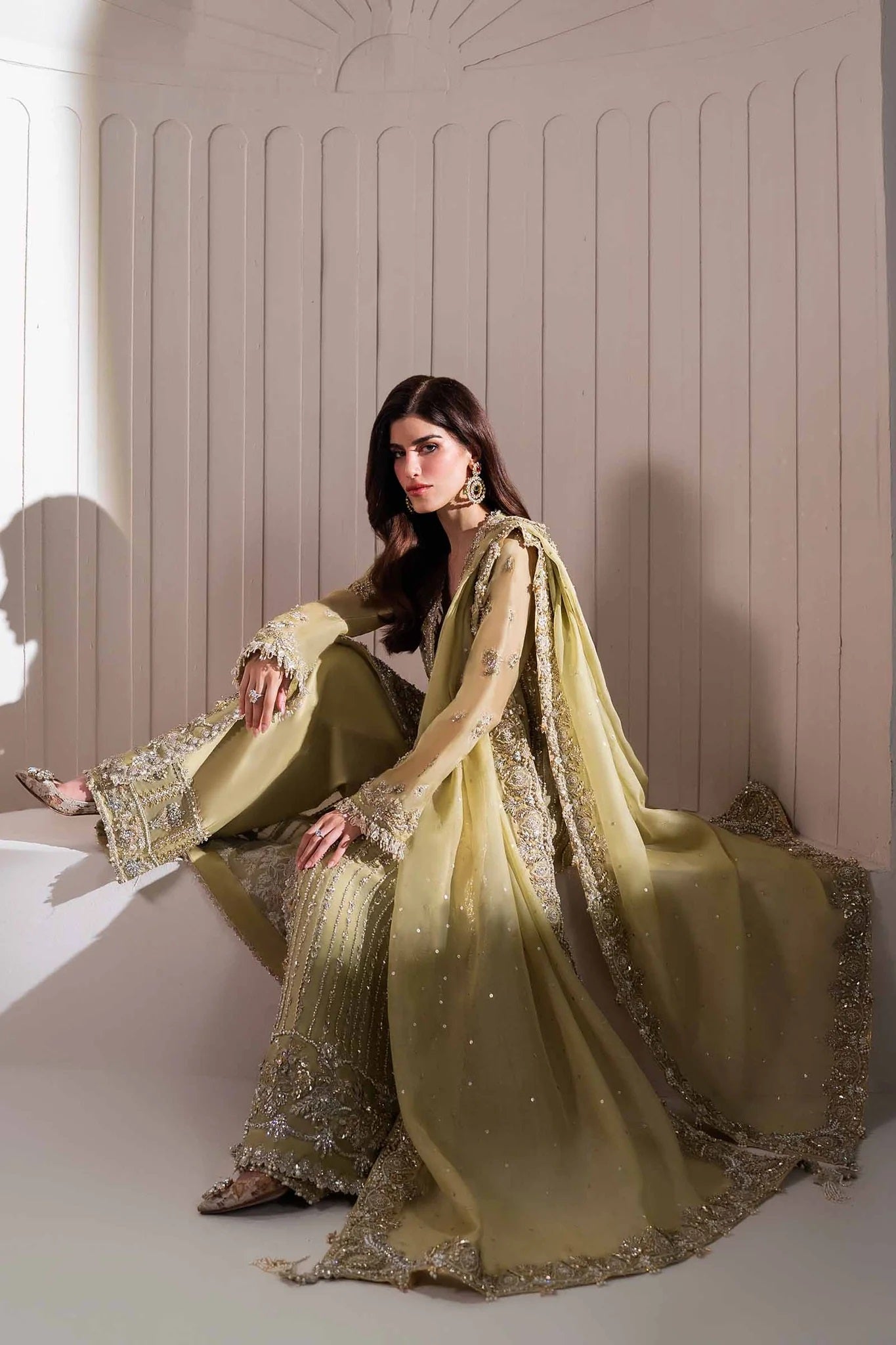 Elan Organza Embroidered Unstitched 3 Pcs LÉONORE (EP-21218)