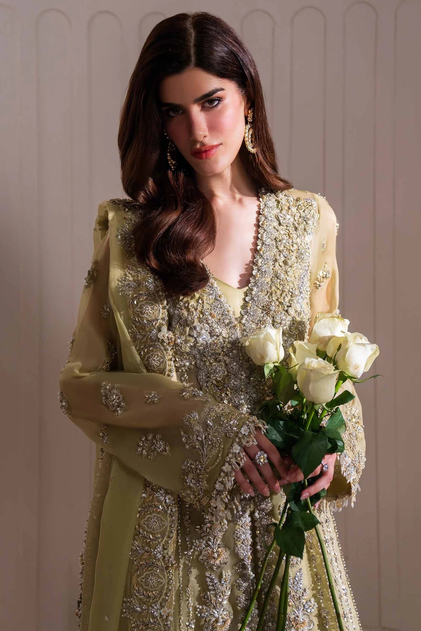 Elan Organza Embroidered Unstitched 3 Pcs LÉONORE (EP-21218)