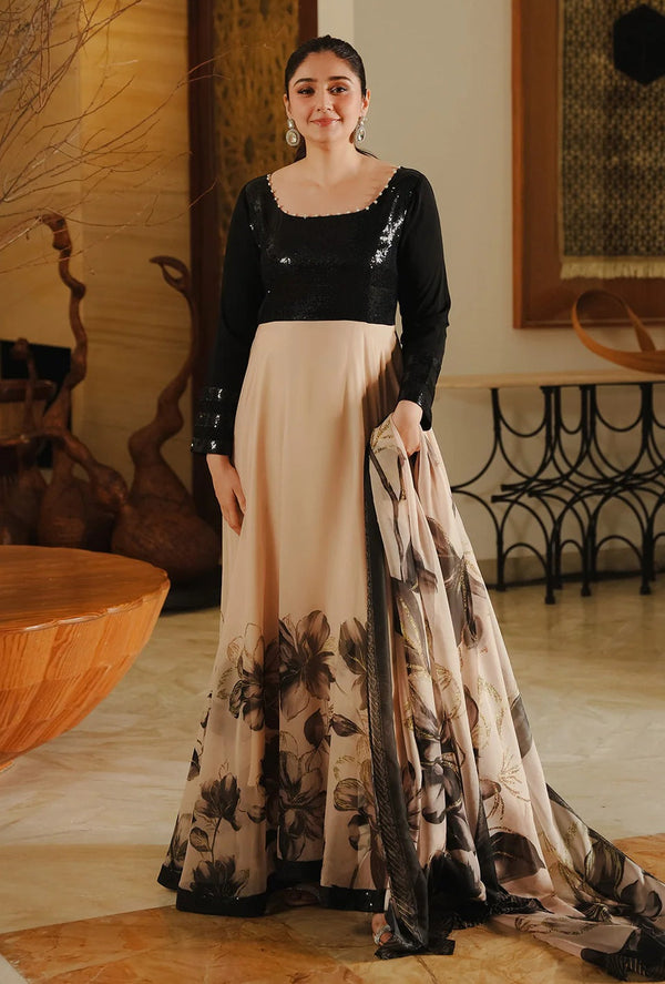 Lulusar Farail Dress - Luxury Silk Embroidered 3 Piece Unstitched